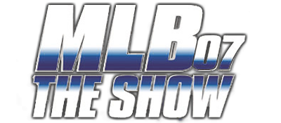 MLB 07 The Show title screen for Playstation 2